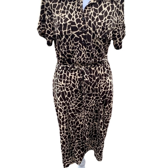 En Focus studio animal print dress size 10. - Picture 3 of 14